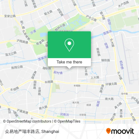 众易地产瑞丰路店 map