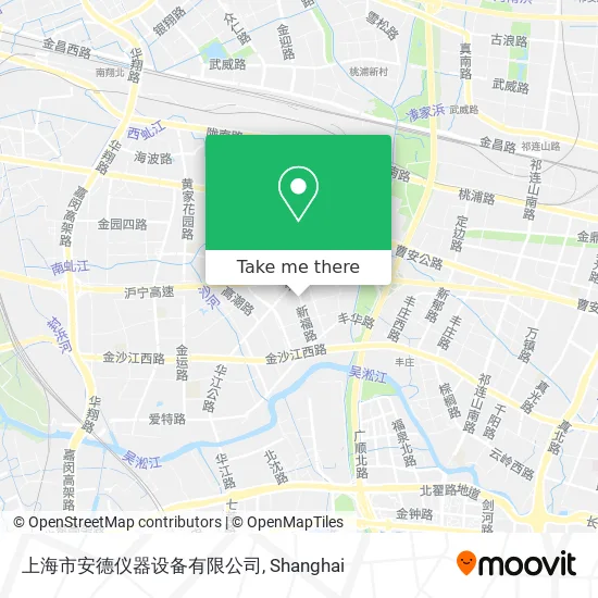 上海市安德仪器设备有限公司 map