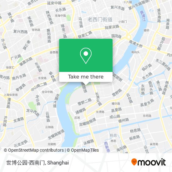 世博公园-西南门 map