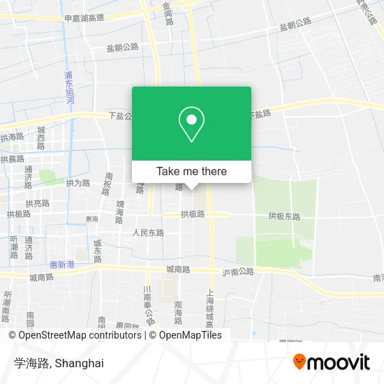 学海路 map