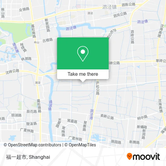 福一超市 map