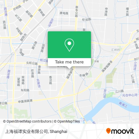 上海福谭实业有限公司 map