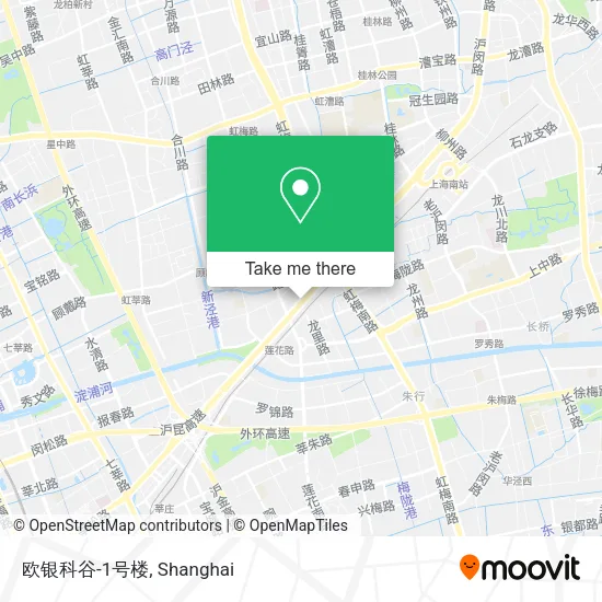 欧银科谷-1号楼 map