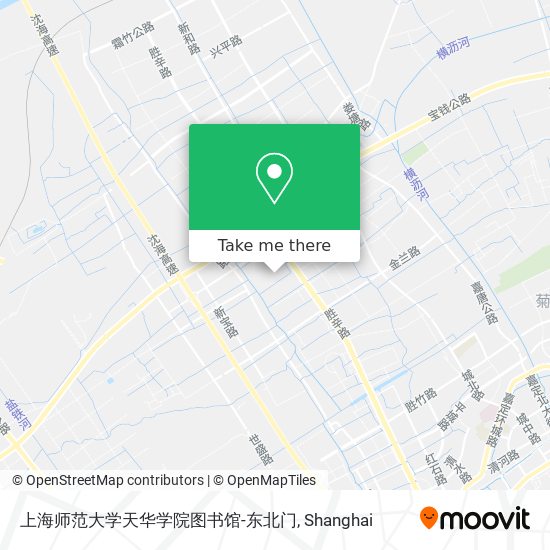 上海师范大学天华学院图书馆-东北门 map