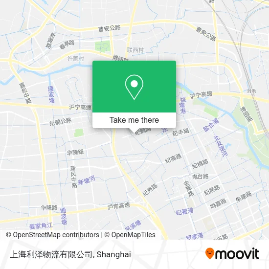 上海利泽物流有限公司 map