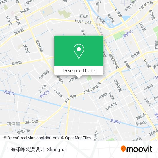 上海泽峰装潢设计 map
