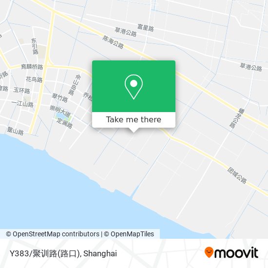 Y383/聚训路(路口) map