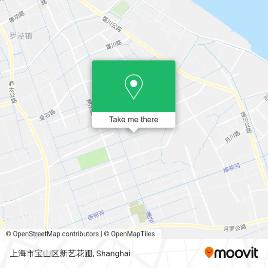 上海市宝山区新艺花圃 map