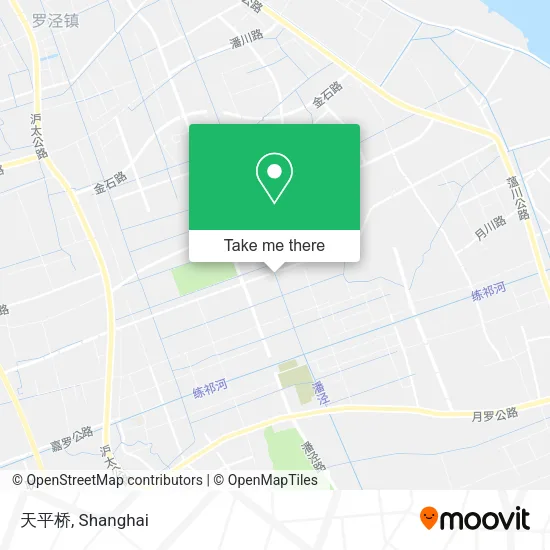 天平桥 map