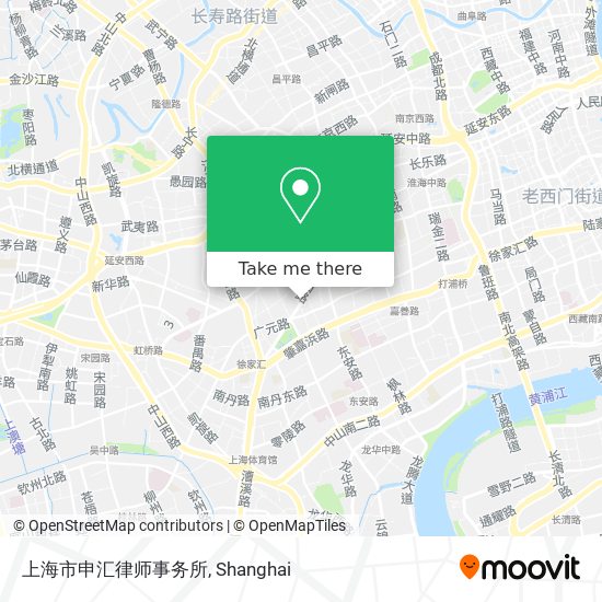 上海市申汇律师事务所 map
