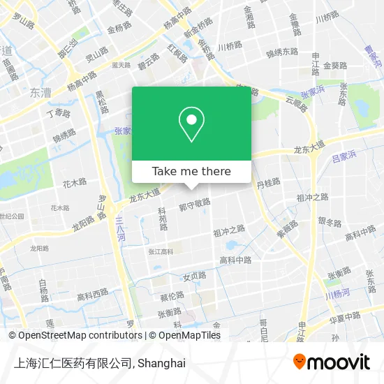 上海汇仁医药有限公司 map