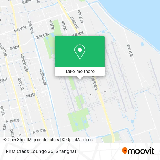 First Class Lounge 36 map