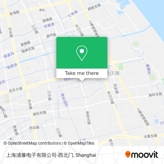上海浦豫电子有限公司-西北门 map