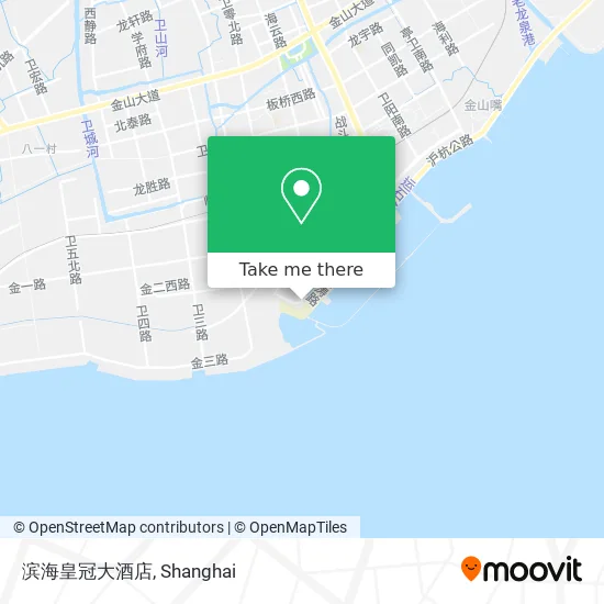 滨海皇冠大酒店 map