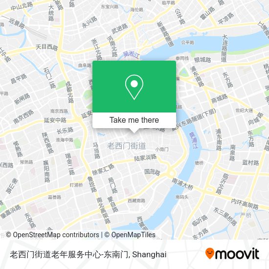 老西门街道老年服务中心-东南门 map