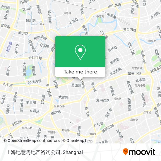 上海地慧房地产咨询公司 map