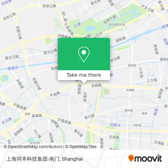 上海同丰科技集团-南门 map