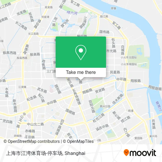 上海市江湾体育场-停车场 map