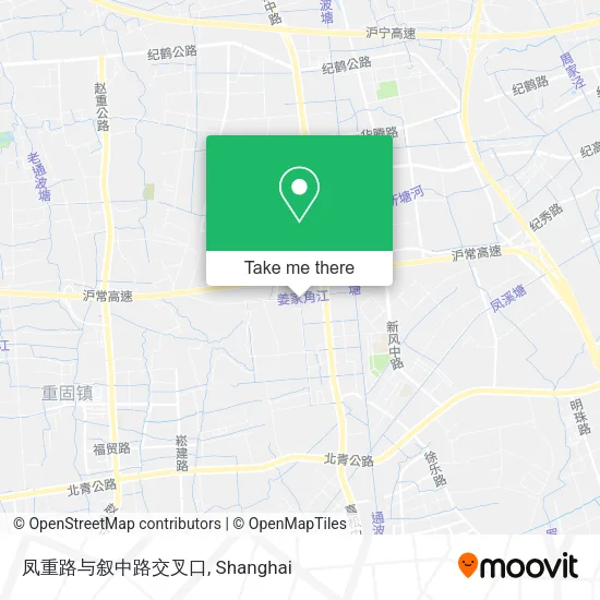 凤重路与叙中路交叉口 map
