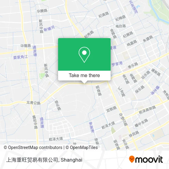上海重旺贸易有限公司 map