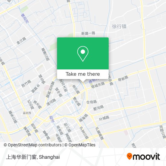 上海华新门窗 map