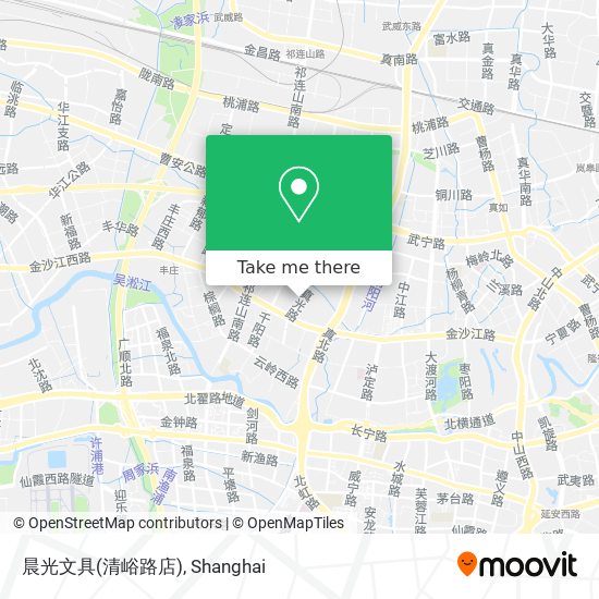 晨光文具(清峪路店) map