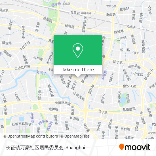 长征镇万豪社区居民委员会 map
