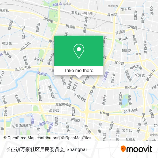 长征镇万豪社区居民委员会 map