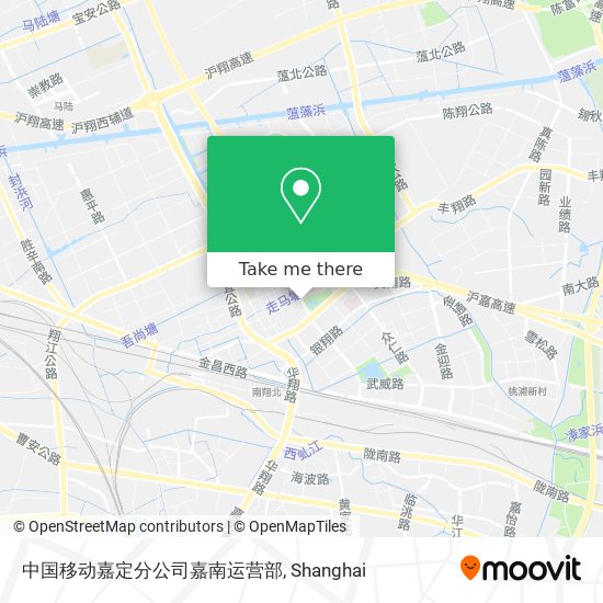 中国移动嘉定分公司嘉南运营部 map