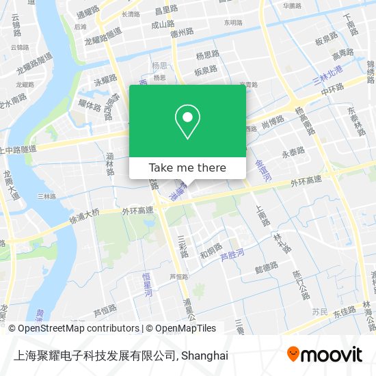 上海聚耀电子科技发展有限公司 map