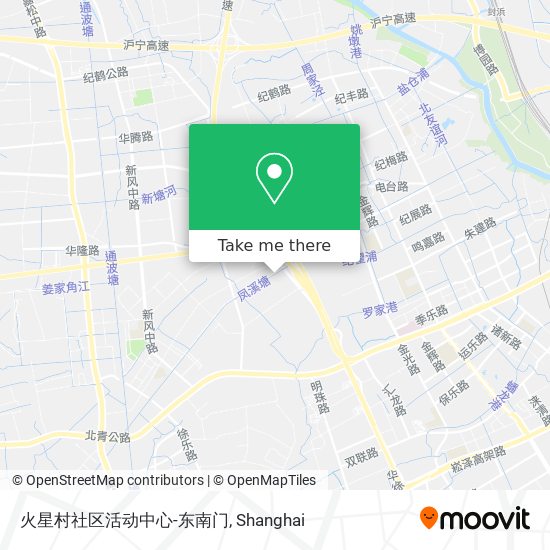 火星村社区活动中心-东南门 map