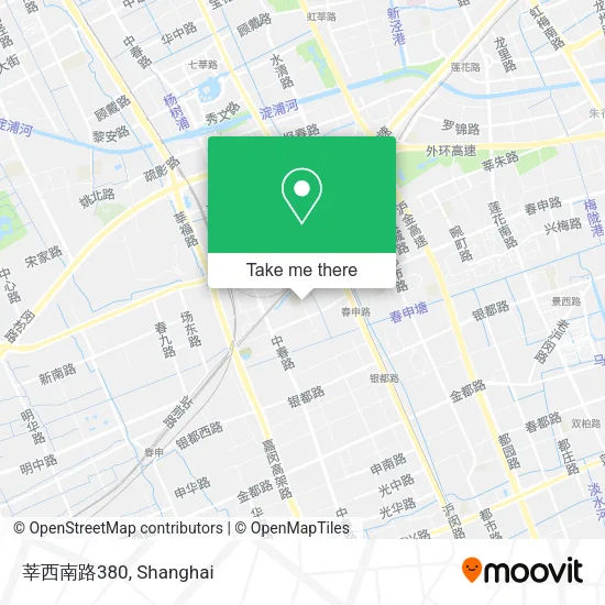 莘西南路380 map