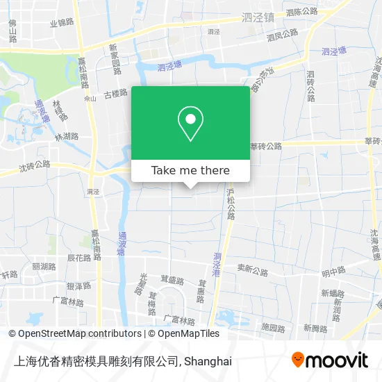 上海优沓精密模具雕刻有限公司 map