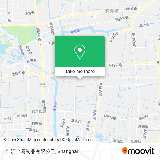 佳演金属制品有限公司 map