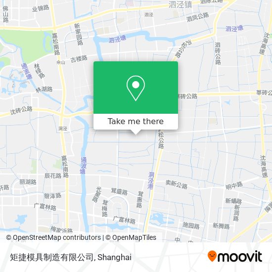 矩捷模具制造有限公司 map