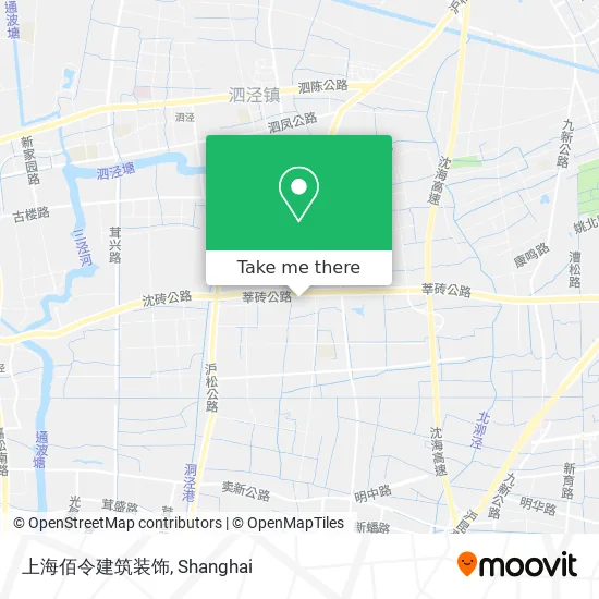 上海佰令建筑装饰 map