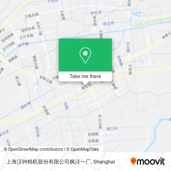 上海汉钟精机股份有限公司枫泾一厂 map