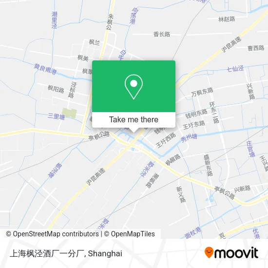 上海枫泾酒厂一分厂 map