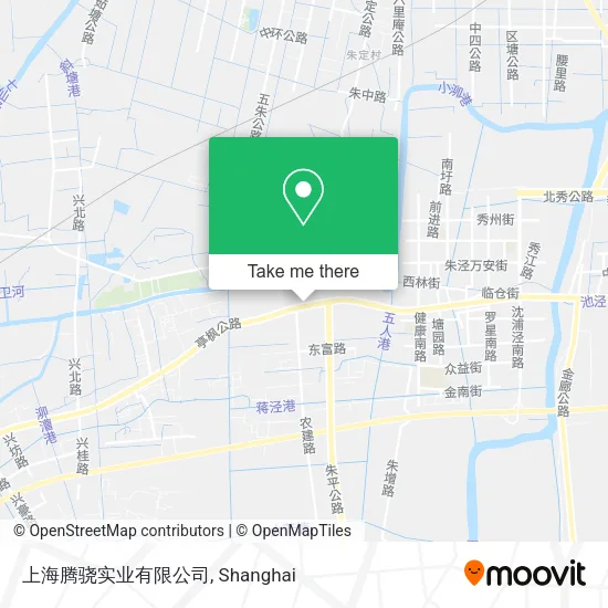 上海腾骁实业有限公司 map