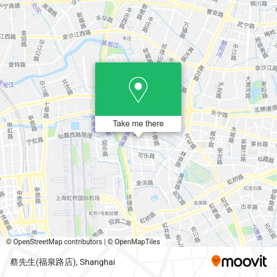 蔡先生(福泉路店) map