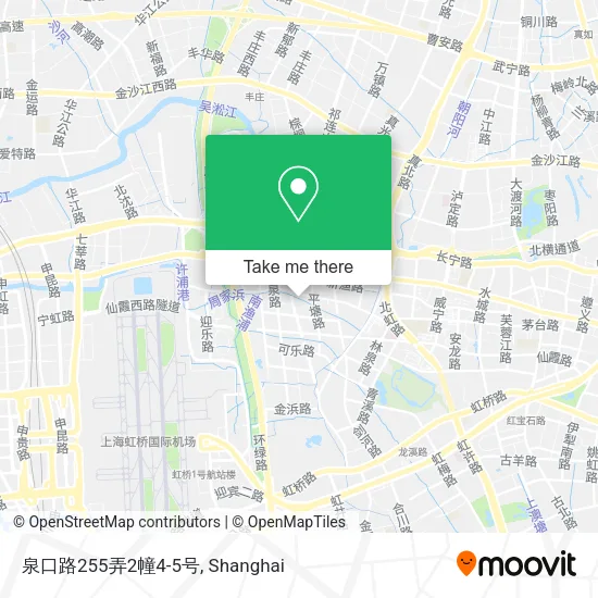 泉口路255弄2幢4-5号 map