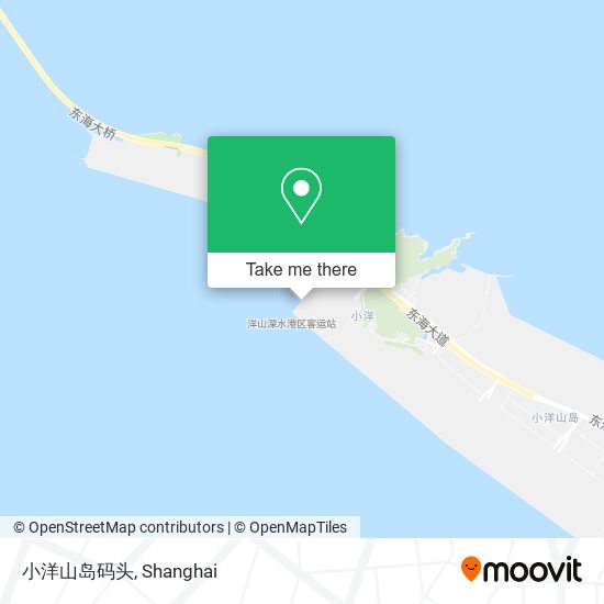 小洋山岛码头 map