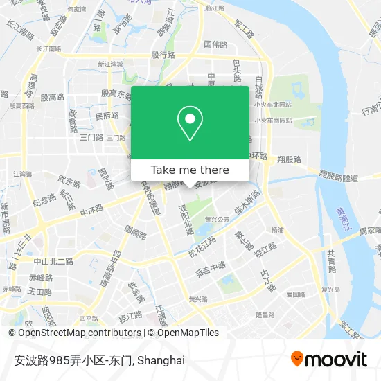 安波路985弄小区-东门 map