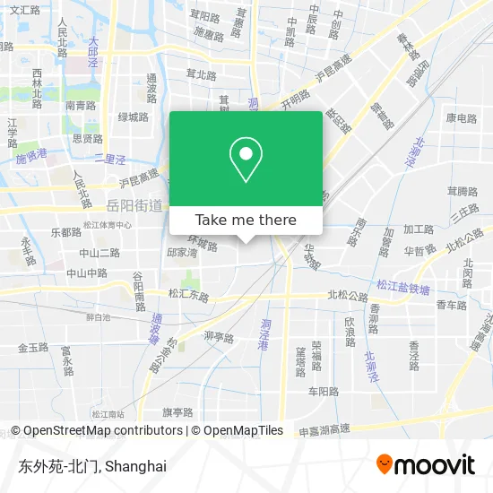 东外苑-北门 map