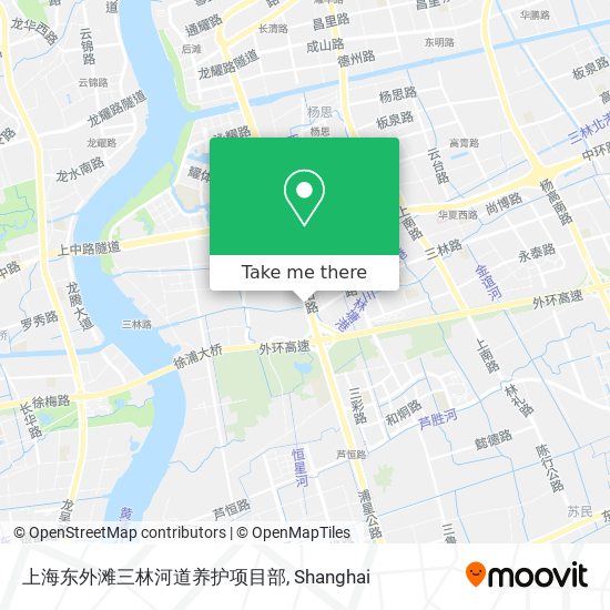 上海东外滩三林河道养护项目部 map