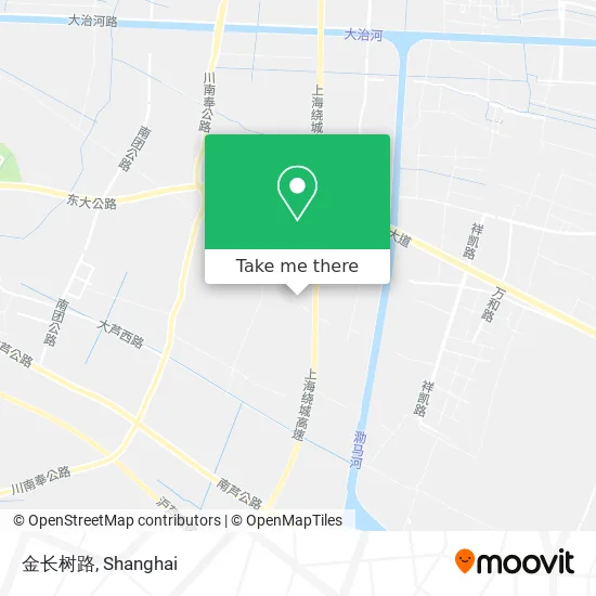 金长树路 map