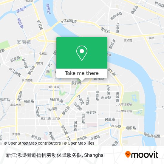 新江湾城街道扬帆劳动保障服务队 map