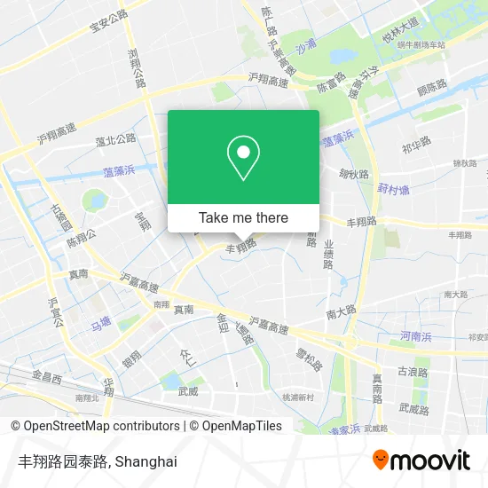 丰翔路园泰路 map
