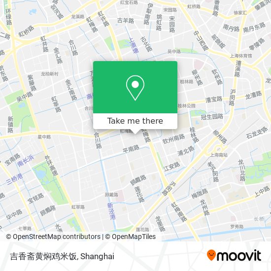 吉香斋黄焖鸡米饭 map