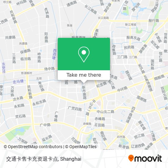 交通卡售卡充资退卡点 map